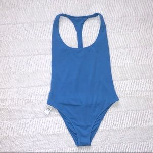 Aerie Pique One-Piece Swim